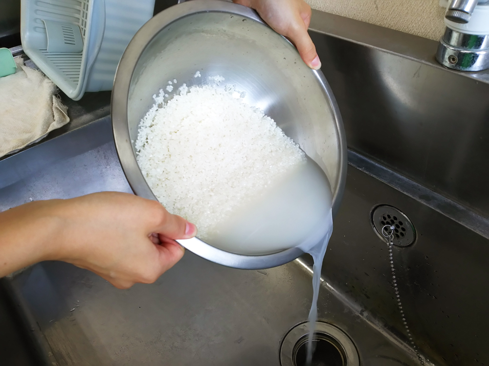 水切り（1回目）